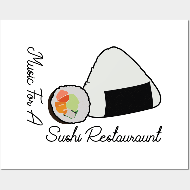 Harry Sushi (smaller print) Wall Art by CDH